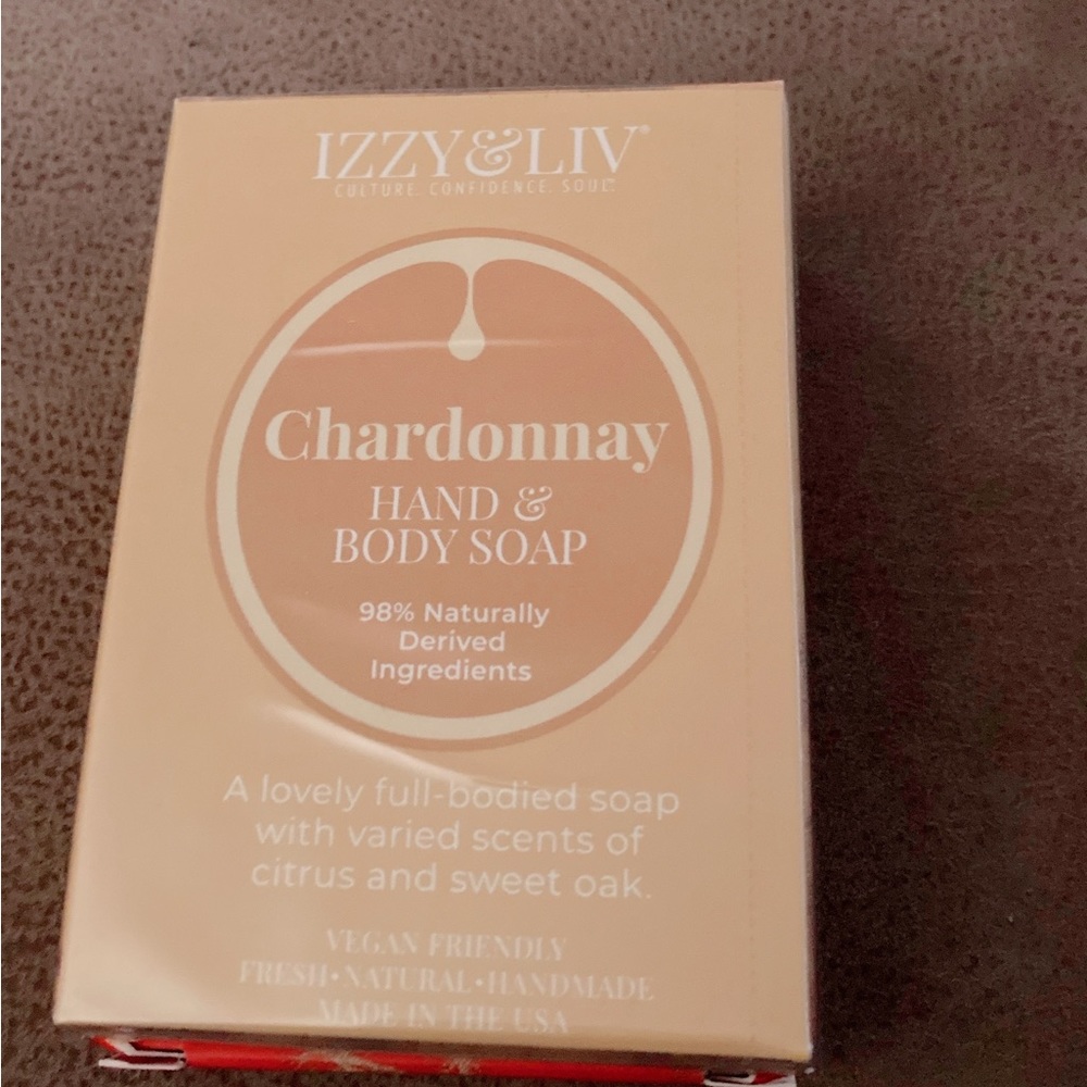 Hand & Body Soap scented citrus and sweet oak, and berries and oak